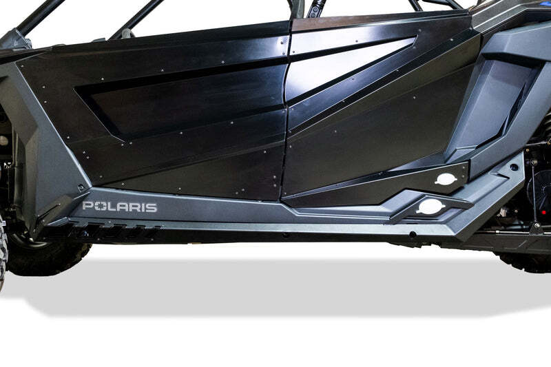 Polaris RZR Pro R Rocker Guards - Elektric Off Road - Volt - Hammer Black - `20-`25